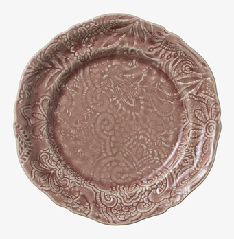 Bild av elegant tallrik med intrikat arabesque-mönster