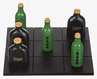 Bild av kreativt och underhållande tre i rad-spel