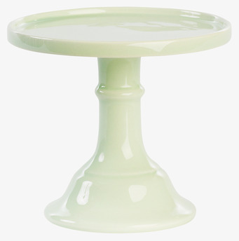 Bild av pastellgrönt kakfat med elegant design