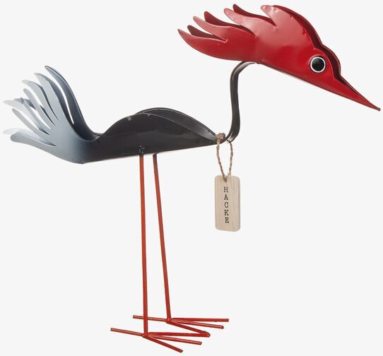 Fågel Hacke Hamrad Plåt Stor från Different Design i trädgård