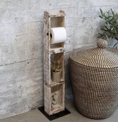 Bild av elegant inredning med vintage och naturinslag