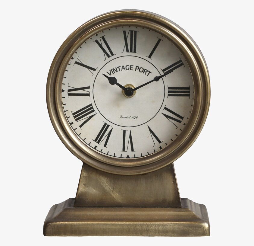 Bordsklocka Antik Mässing från Chic Antique i fokus