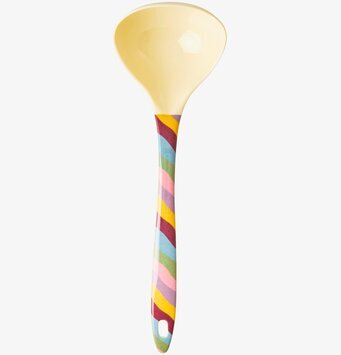 Bild av färgglad soppslev med unik design och funktion