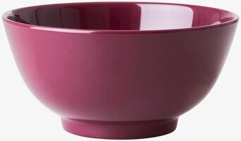 Bild av vinröd melaminskål med modern design