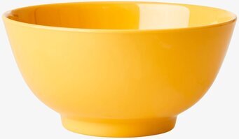 Bild av gul melaminskål - färgglad och praktisk design