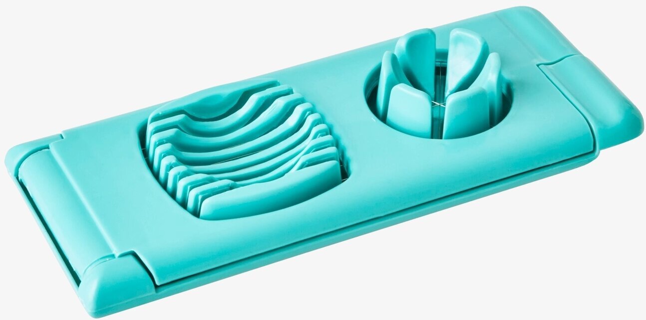 Äggdelare Grön från Rice, praktisk för skivning och klyvning