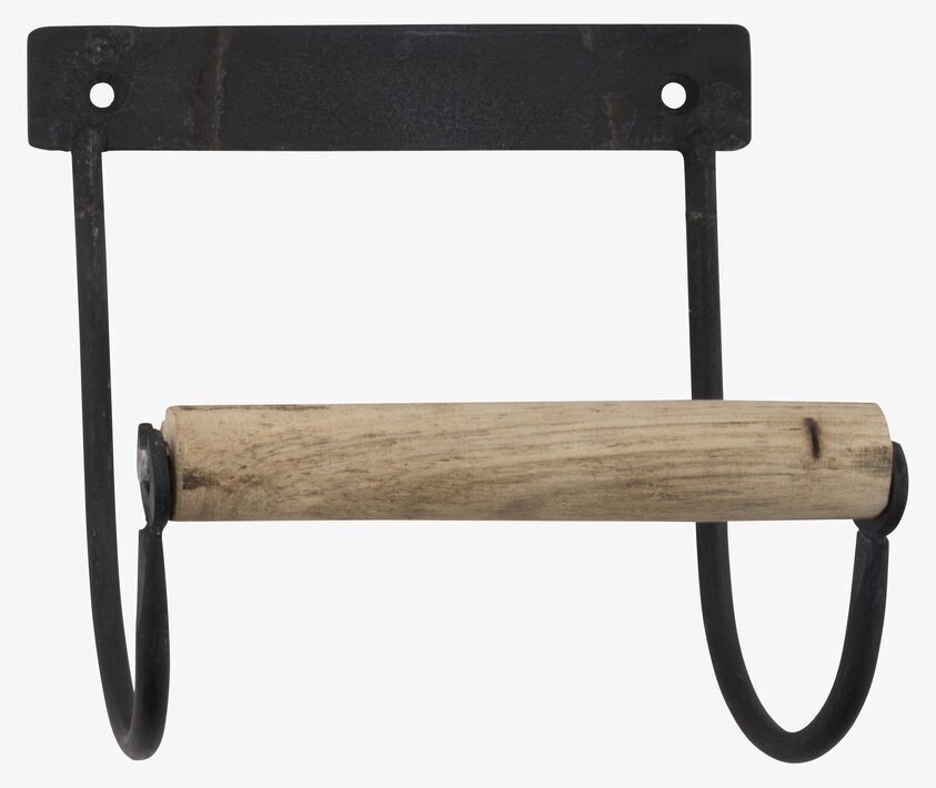 Toalettpappershållare Vägg Svart från IB Laursen