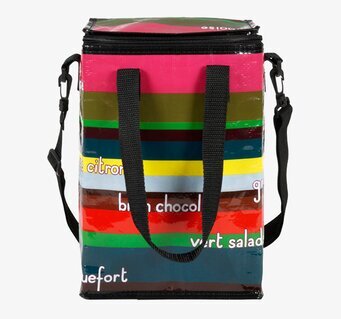 Bild av färgglad lunchväska med praktisk design