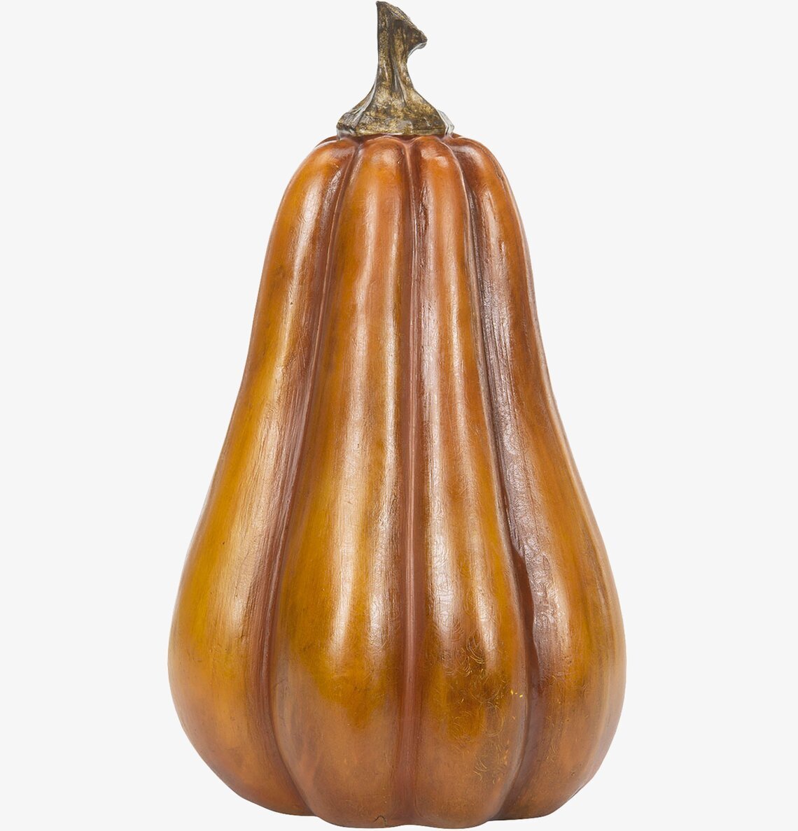 Pumpa Orange Avlång Poly från A Lot Decoration, höstdekor