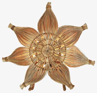 Bild av rustik bordstjärna med naturlig elegans