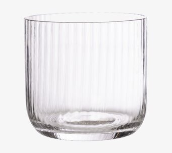Bild av stilrena dricksglas med räfflad design