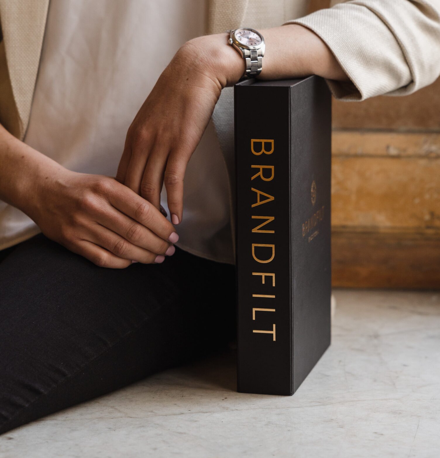 Brandfilt Eldstickan av Eldstickan i svart förpackning