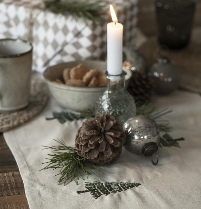 Bordslöpare Tradition Julgran från IB Laursen på julbord