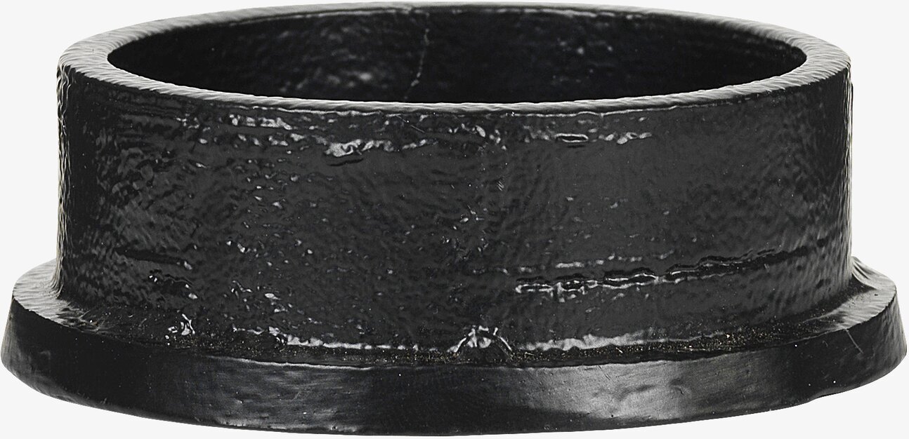 Ljusstake Svart Blockljus från IB Laursen i solid metall