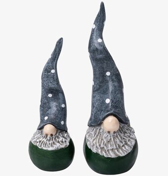 Bild av charmiga dekorationstomtar med modern twist