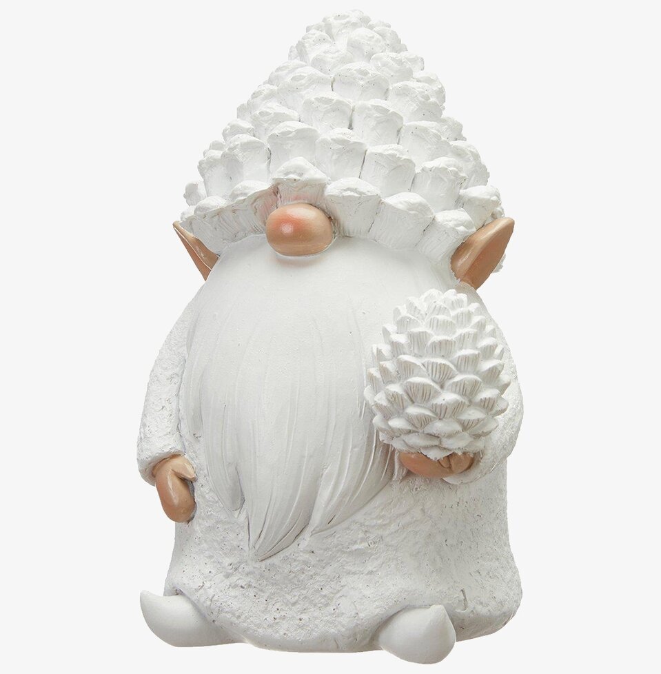 Vätte Med Kotte Vit från Wikholm Form med vit kottemössa