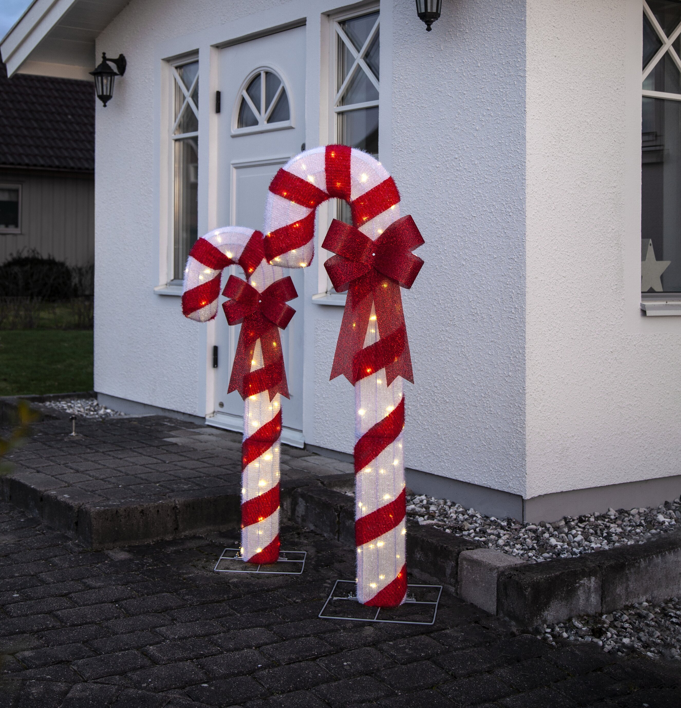 Utomhusdekoration CandyCane Large från Star Trading