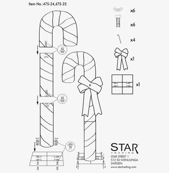Bild av detaljerad utomhusdekoration med montering