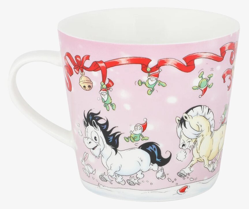 Porslinsmugg Mulle Jul från Lena Furberg by Martinex