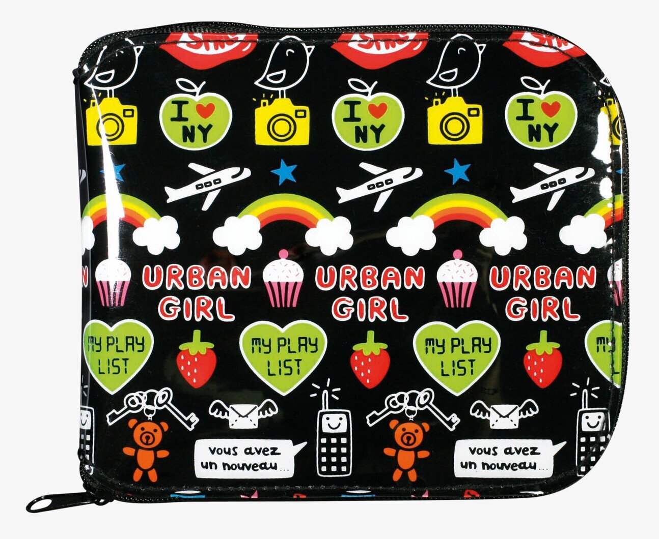 Bild av färgglad väska med urban och lekfull design