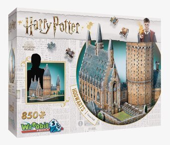 Bild av 3D-pussel inspirerat av Harry Potters värld