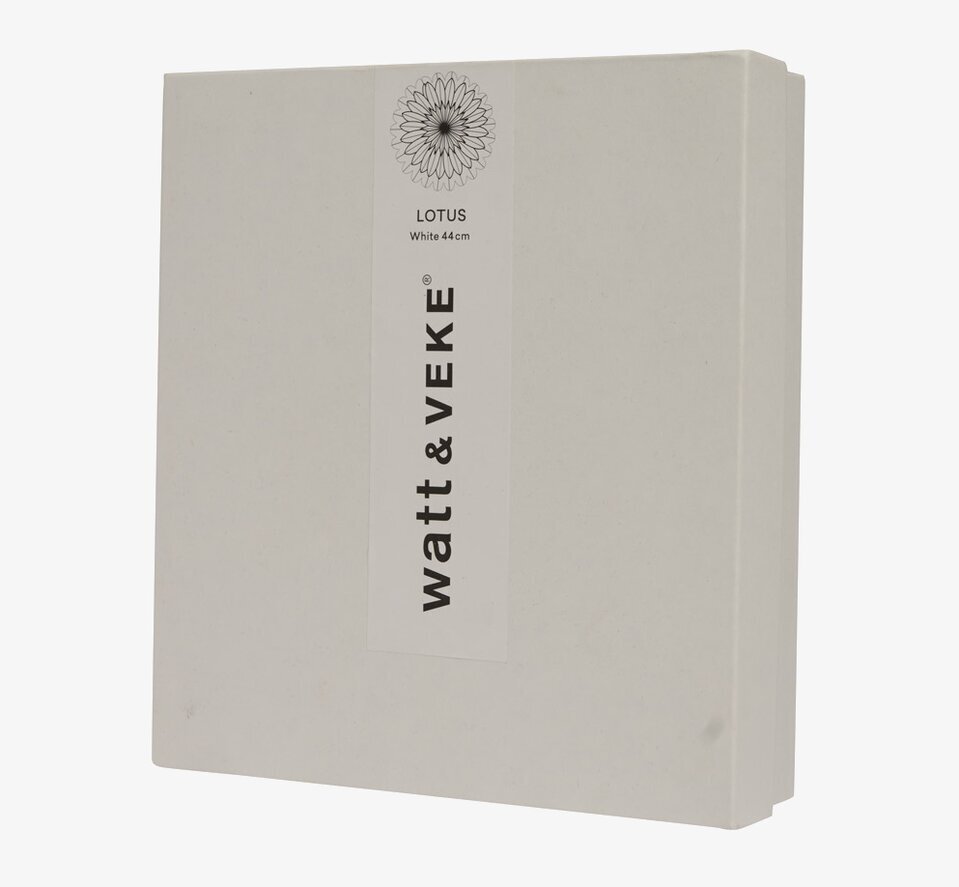 Julstjärna Lotus 44 Beige från Watt och Veke i kartong