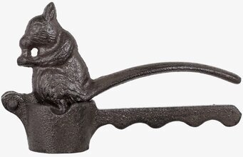 Bild av dekorativ nötknäckare formad som en ekorre