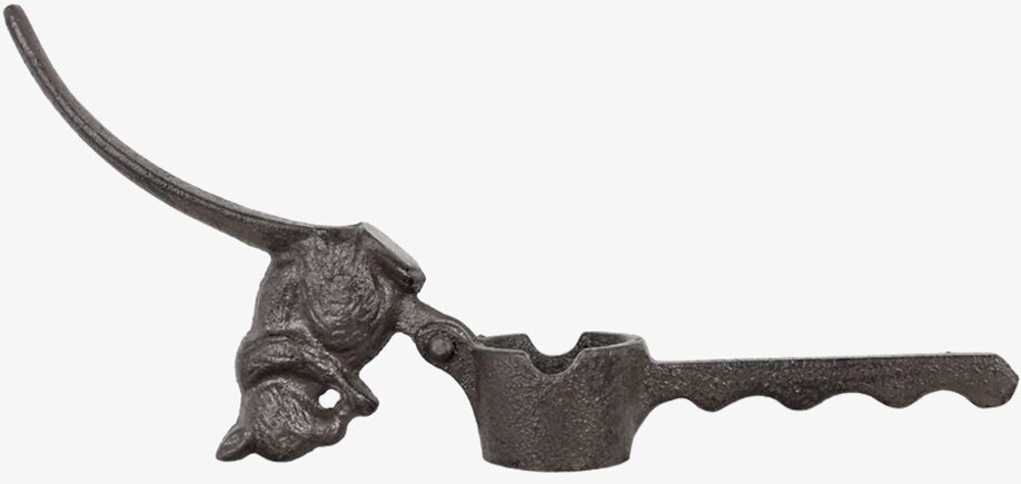 Nötknäckare Ekorre Järn Antik Brun från Strömshaga