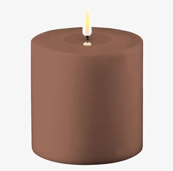 Bild av stilrent utomhusljus i varm mocca nyans