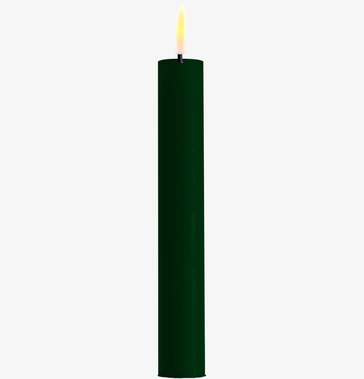 Kronljus Mörkgrön LED 2-Pack 15 cm från Deluxe Homeart
