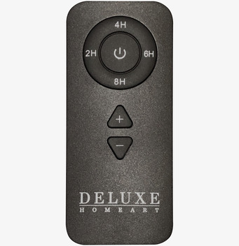 Bild av modern fjärrkontroll med timer och ljusjustering