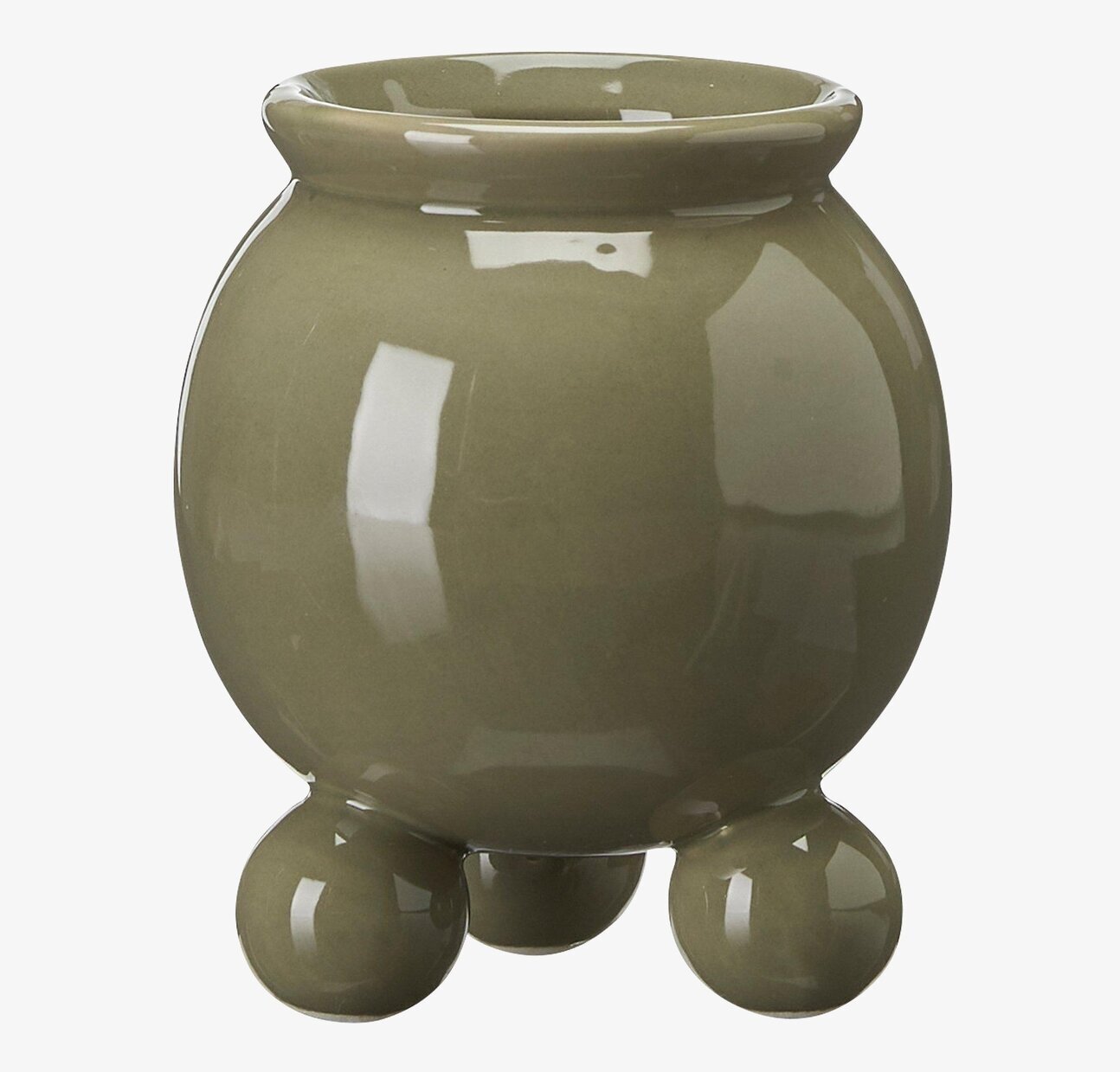 Anya Kruka Grön Mini från Wikholm Form med tre ben