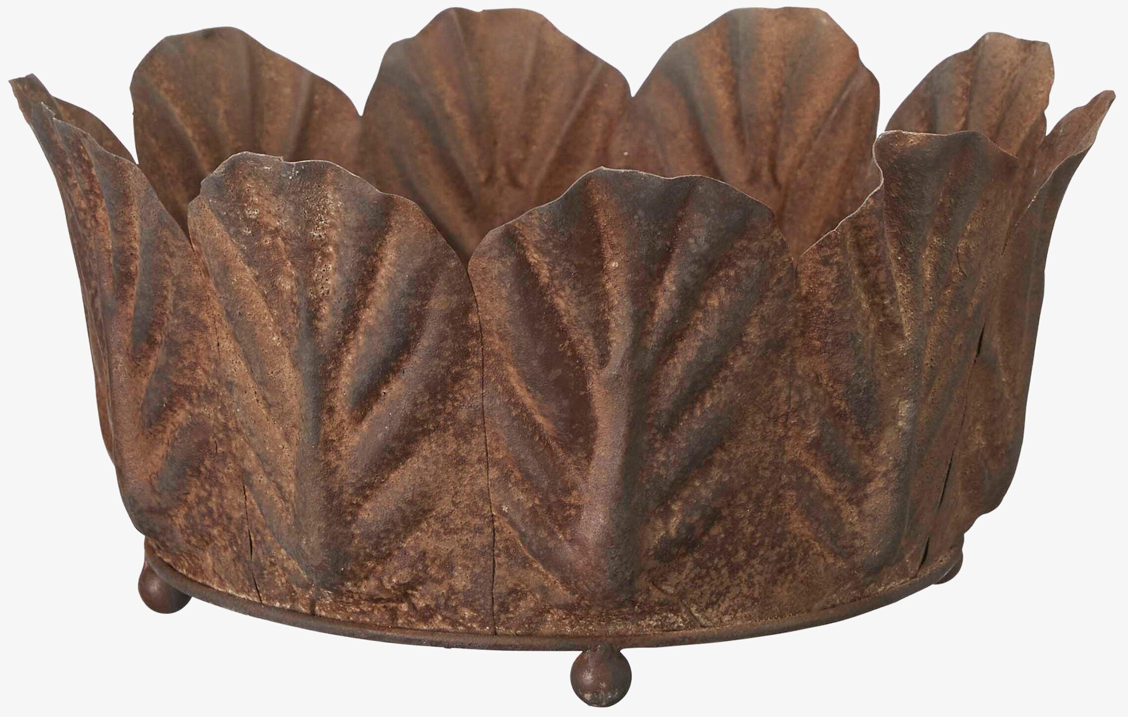 Tora Kruka Rost från Wikholm Form med rustik, rostig finish