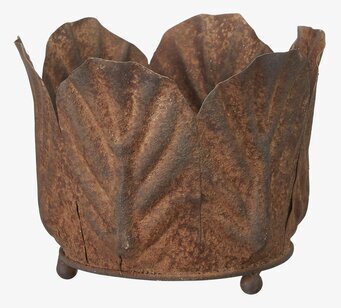 Bild av rustik kruka med naturlig och organisk design