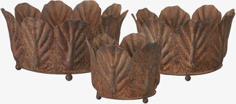 Bild av rustik kruka med djupa jordnära färgtoner