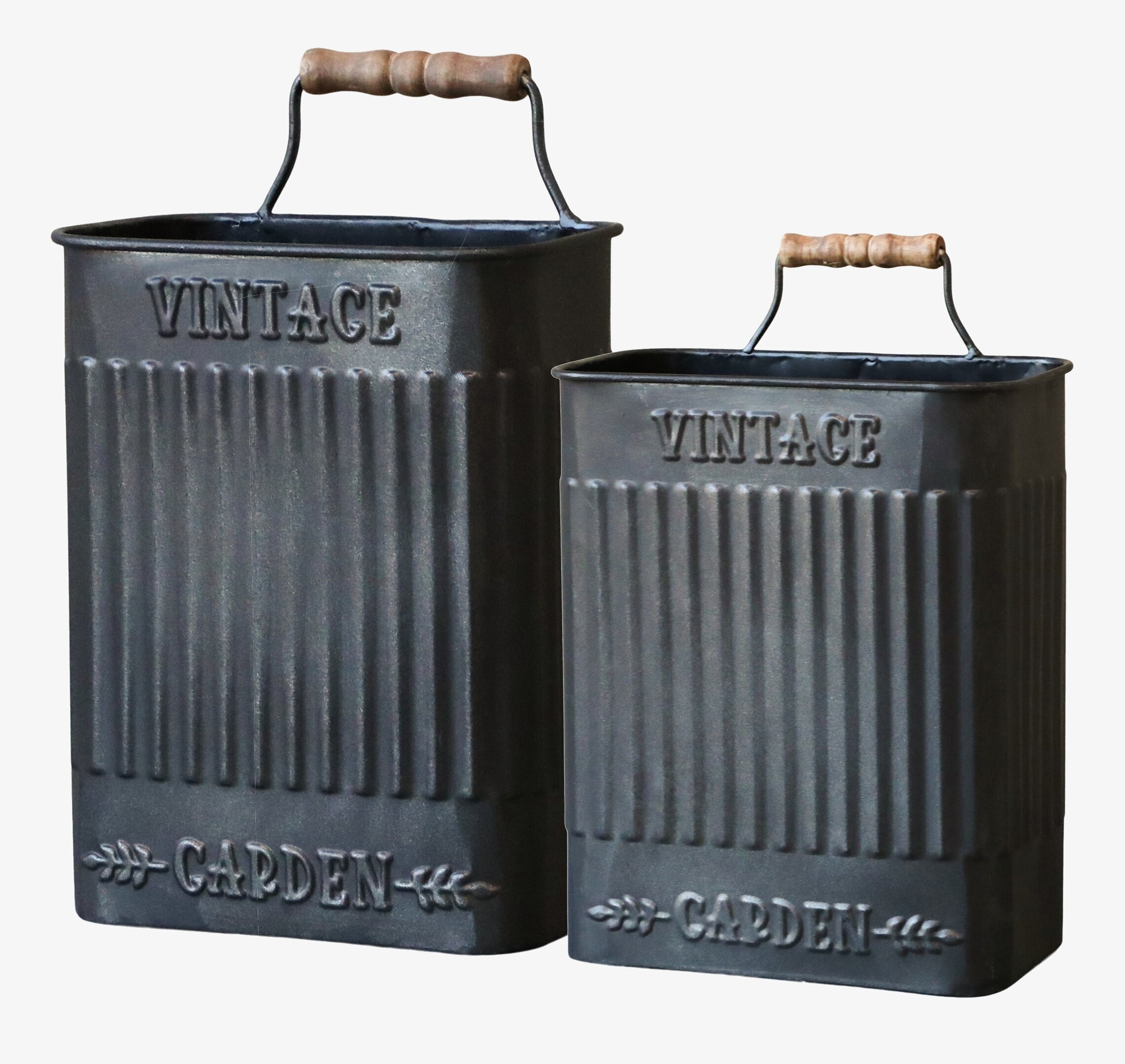 Kruka/Förvaringsbehållare Antiksvart från Chic Antique