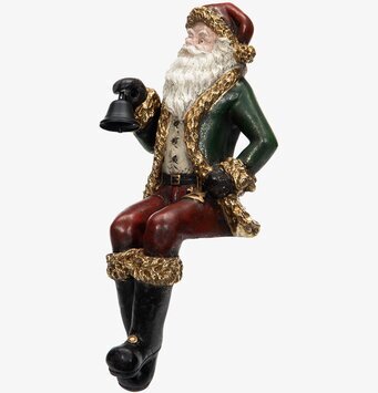 Bild av dekorativ tomte med traditionella detaljer