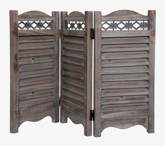 Bild av insynsskydd med rustik och harmonisk design