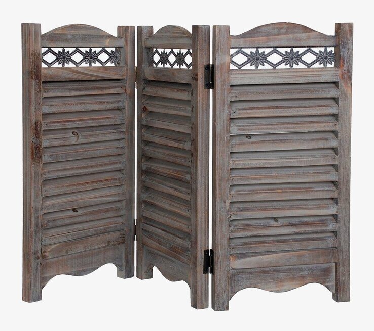 Bild av insynsskydd med rustik och harmonisk design