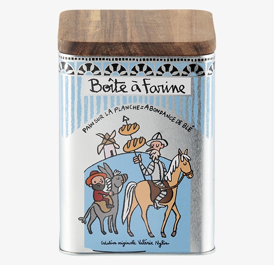 Bild av plåtburk med fransk charm och funktionalitet