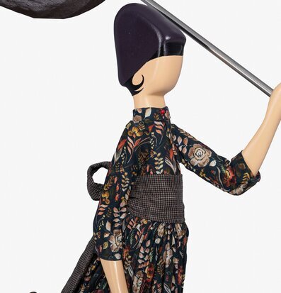 Bild av unik bordslampa med stilren och retro design