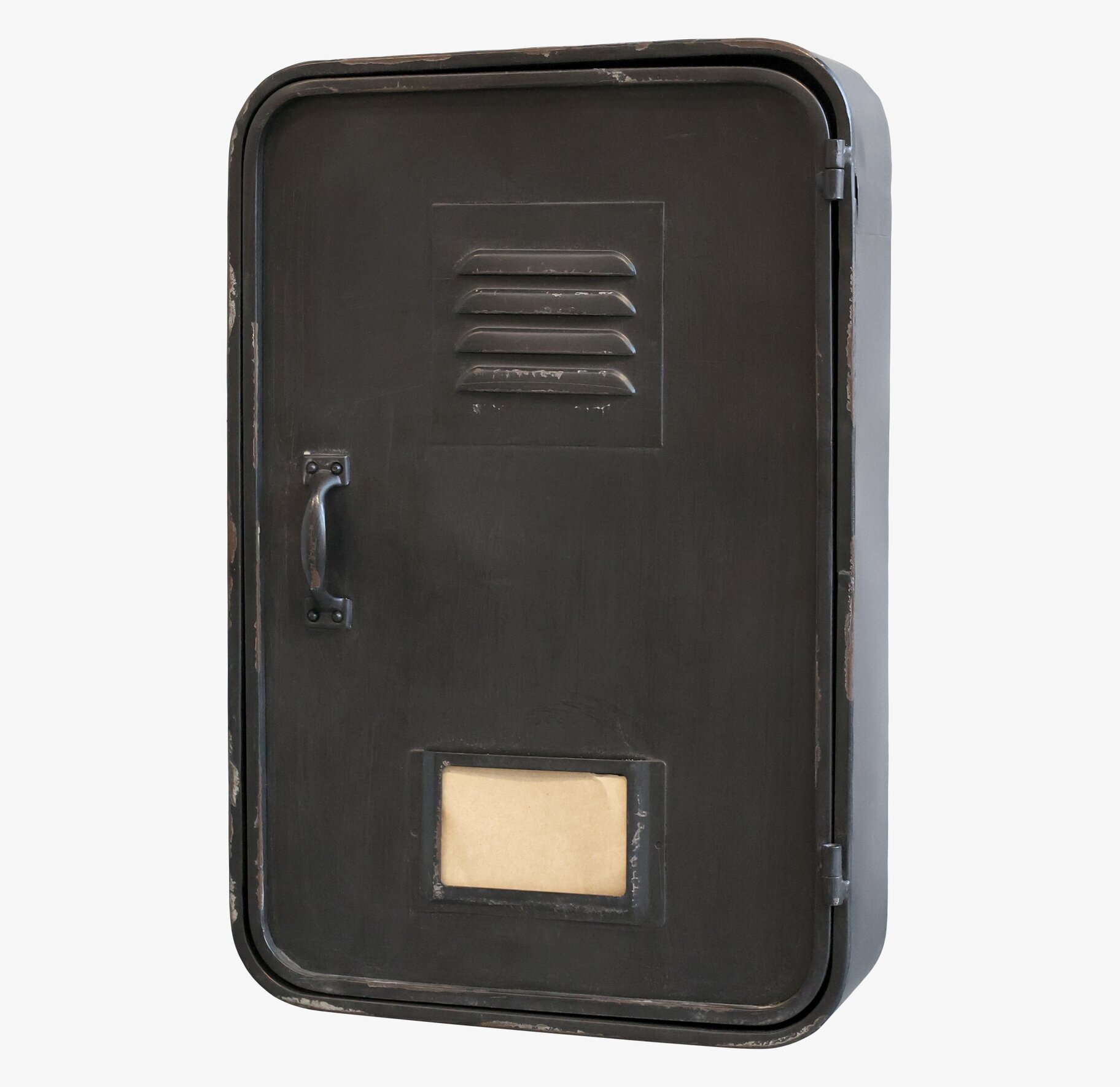 Nyckelskåp Factory Antikgrå från Chic Antique i metall