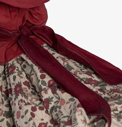 Bild av rustik och tidlös design med textilmönster