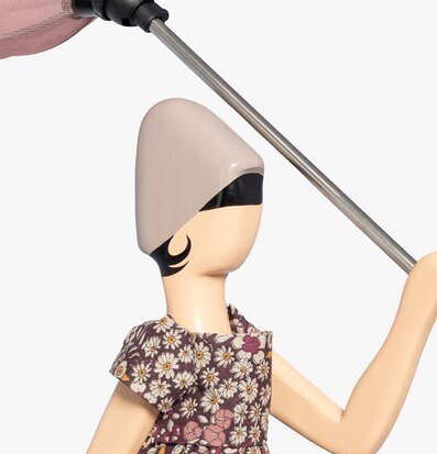 Bild av unik bordslampa med konstnärlig design