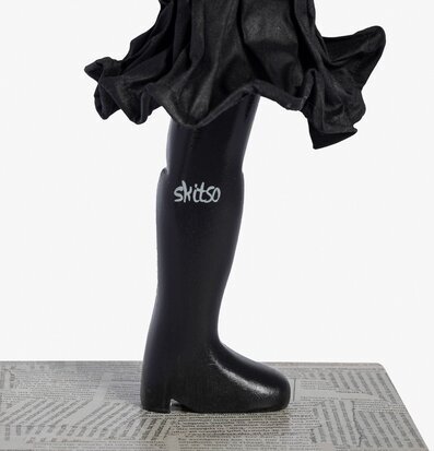 Bild av elegant bordslampa med unik design