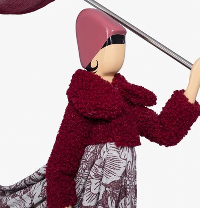 Bild av unik bordslampa med modern och konstnärlig stil