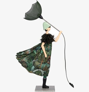 Bild av unik bordslampa med naturinspirerad design