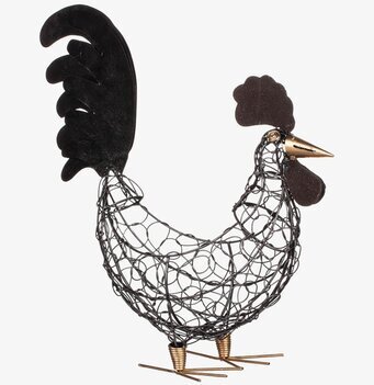 Foto av unik skulptur i smide med antracitnyans