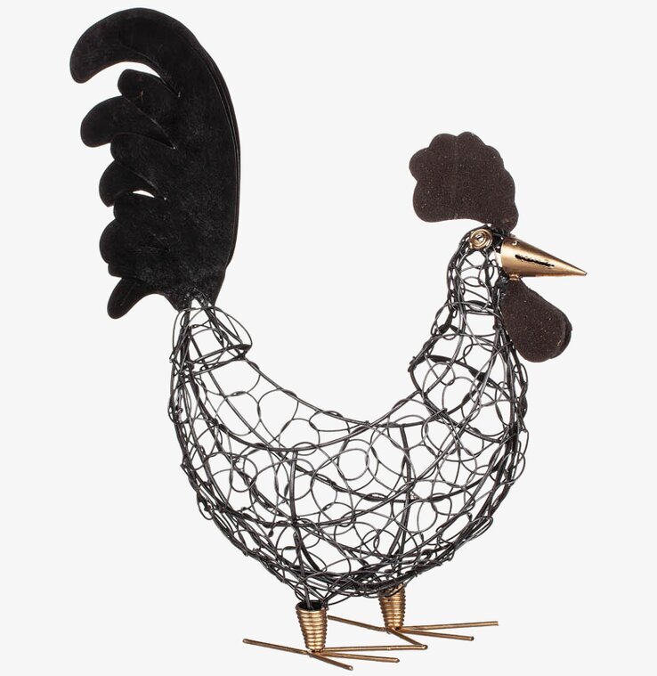 Tuppkorg Smide Antracit från Different Design i rustik stil