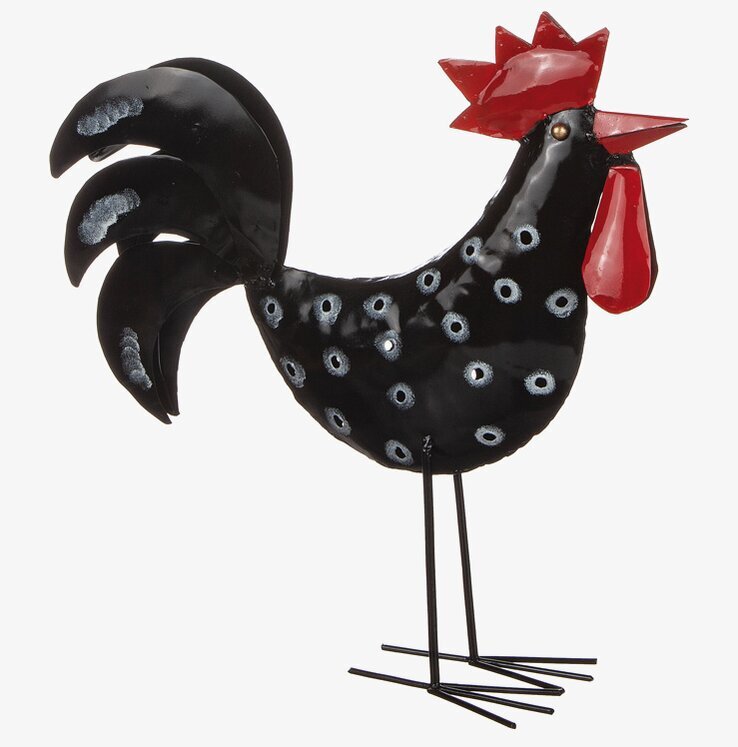 Tupp Svart Hamrad Plåt 33 cm från Different Design